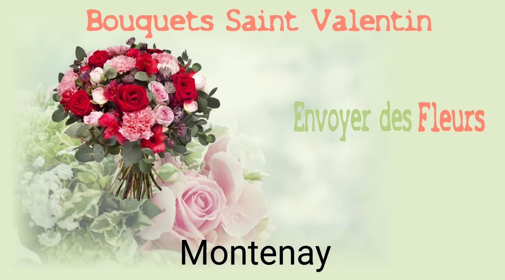 Roses de Saint-Valentin livrées à Montenay